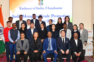 Энэтхэг–Монголын Худалдааг Дэмжих уулзалт хоёр талын эдийн засгийн хамтын ажиллагааг бэхжүүлэв